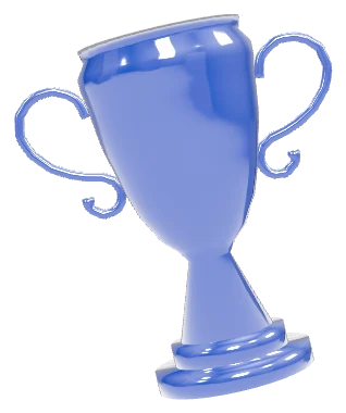 A sapphire crystal cup, turning slowly.